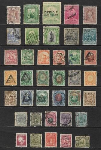 PERU  stamp selection (ref.219)