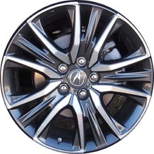19" Acura Rlx Wheel Rim Factory OEM 71850 2018-2020 Machined Grey