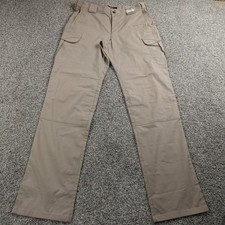 NEW 5.11 Tactical Pants Mens 34X36 Beige Flex Tac Stryke Cargo Utility Stretch