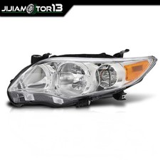 Left Driver Headlight Fit For 2011-2013 Toyota Corolla Headlamps Replacement