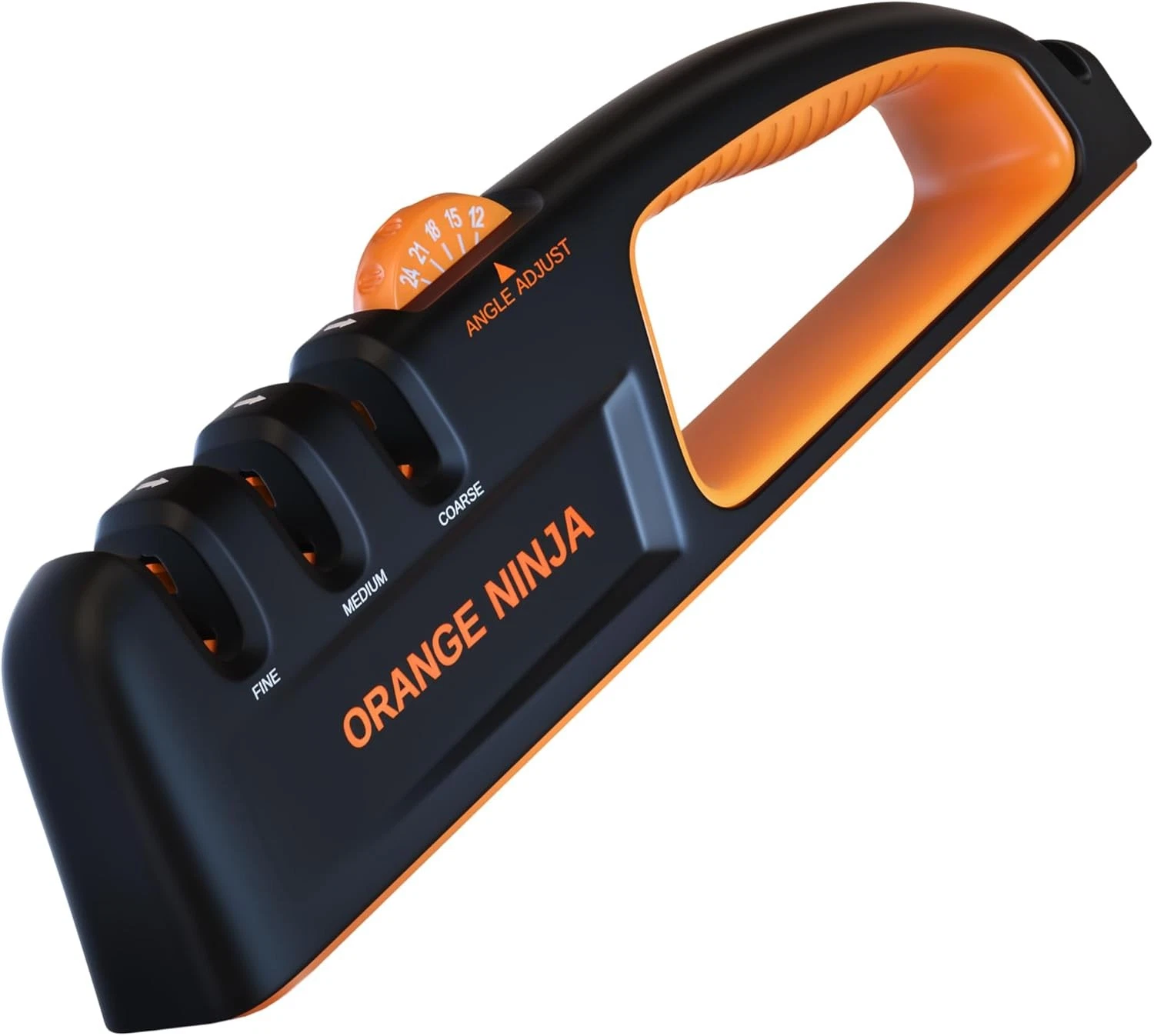 5 Precision Adjust Knife Sharpener- 3-Stage Premium Kitchen Knife Sharpener to