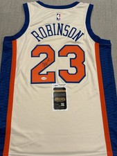 JSA COA MITCHELL ROBINSON Signed Autographed New York Knicks Basketball Jersey 