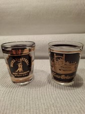 New Orleans Shot Glasses. Set Of 2. Includes 1 Bpurbon Street Birthplace Of...