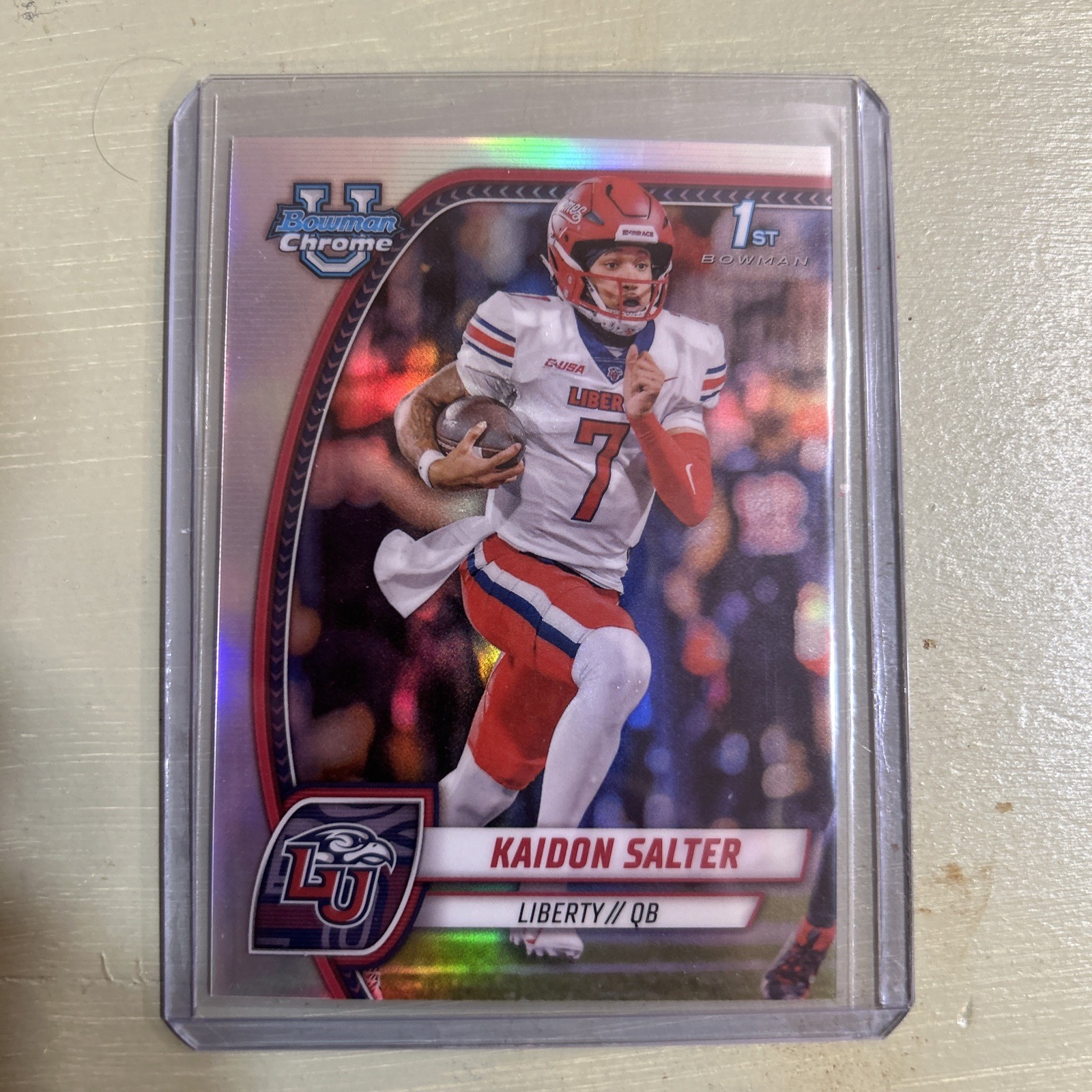 2024 Bowman Chrome U - Kaidon Salter 1st Bowman Variation SP silver #SP-19