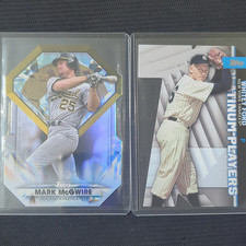Topps Mark McGwire Athletics & Whitey Ford Yankees Diamond Greats Platinum Play…