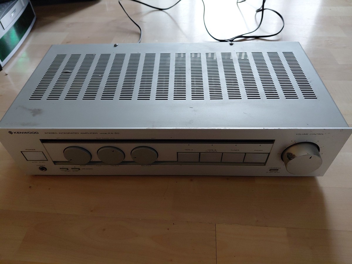 Vintage Kenwood Stereo Integrated Amplifier Ka-31 for sale online