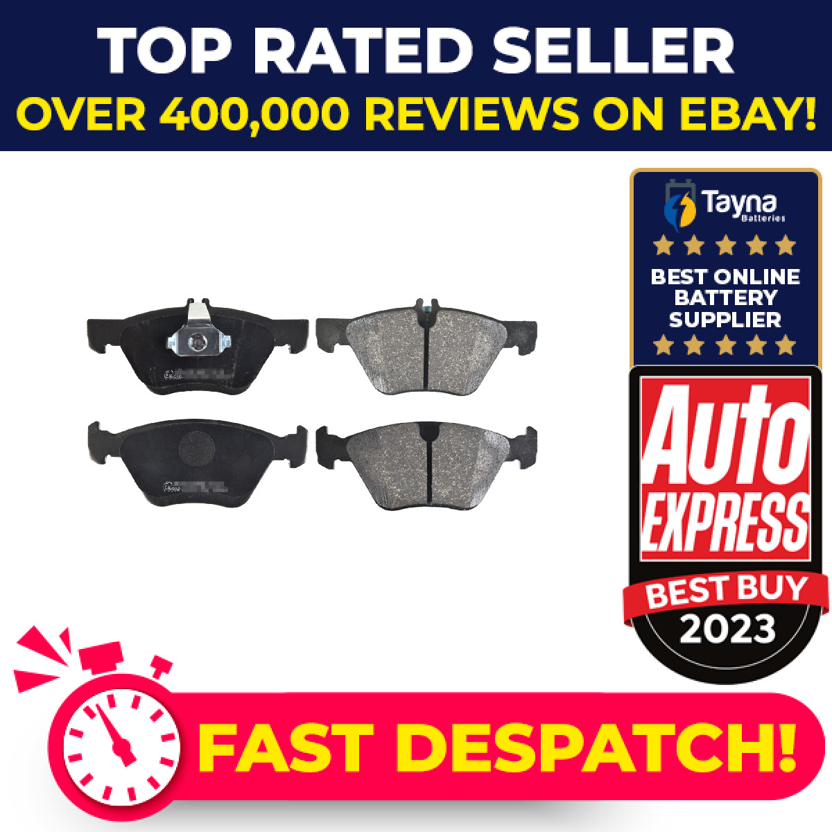 Brake Pads Set fits CHRYSLER CROSSFIRE 3.2 Front 03 to 08 EGX K05114555AA Febi