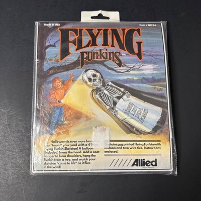 Vintage 1990 Flying Funkins , Skeleton By Allied Products FH934