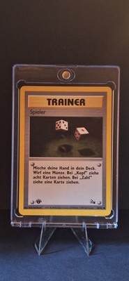 Pokemon Karte Spieler 60/62 Fossil 1. Edition