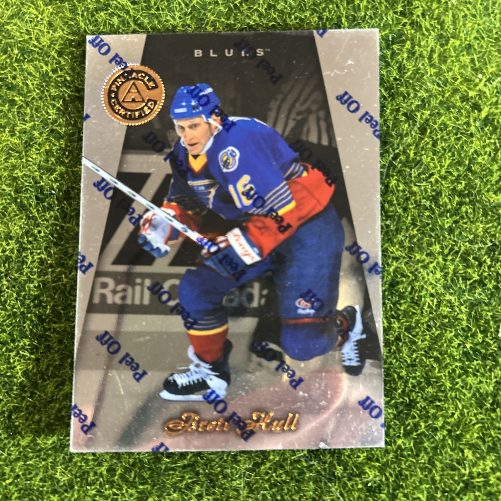 1997-98 Pinnacle Certified Brett Hull #70 St Louis Blues HOF NHL Hockey Card H15