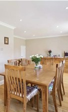 Laura Ashley Garrat Honey Extending Dining Table