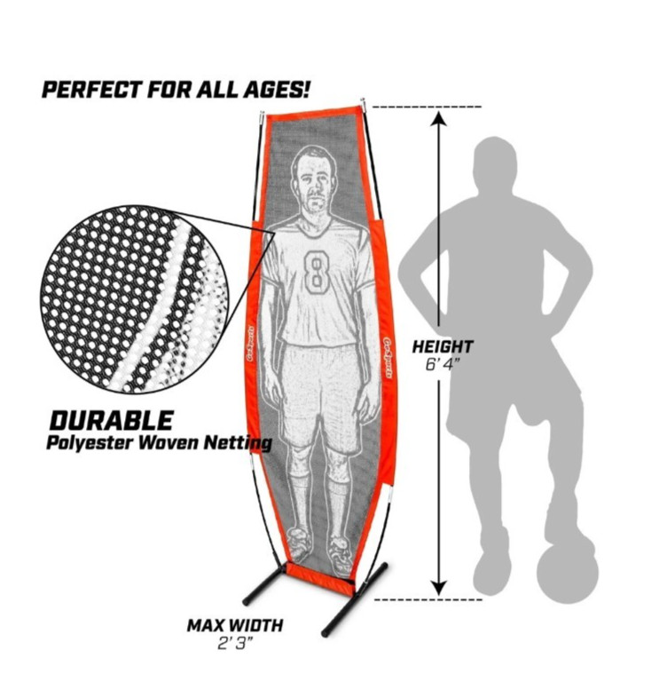 GoSports XTRAMAN Soccer Dummy Defender Training Mannequin