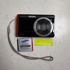 Samsung TL225 Black 12.2MP CCD 3.5" LCD 4.6x Optical Zoom Compact Digital Camera