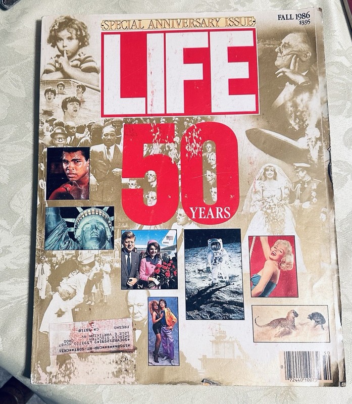 LIFE Magazine 50 Years Special Collectors Edition Anniversary Issue Fall 1986