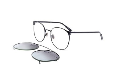 Kris Van Assche by Linda Farrow Sonnenbrille KVA69 C4 BLACK 55/21/140 Herren