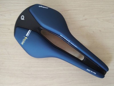 Prologo Nago R4 PAS Nack Carbon Sattel TDF Maillot gelb 137mm gebraucht