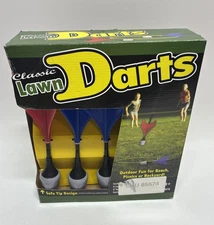 CLASSIC LAWN DARTS Game (Safety Tip Design) OPEN BOX - NO TARGET RINGS
