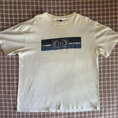 Vintage Tommy Hilfiger Stains T Shirt Mens M