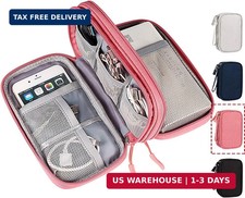 Electronic Organizer Travel USB Cable Accessories Bag/Case,Waterproof f