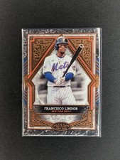 FRANCISCO LINDOR 2025 TOPPS TIER ONE BASEBALL TIER 2 BRONZE METS Q4290