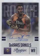 2015 Panini Prestige Rookie Signatures Davaris Daniels #223 Auto 0o1a