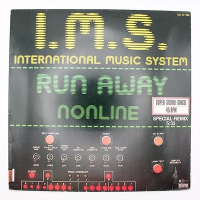 I.M.S.   Run Away Nonline   120-07-066   Vinyl 12''   Electronic   1983   EX