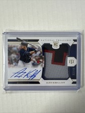 2021 Panini National Treasures - RC Material Signatures Alex Kirilloff #222 RPA