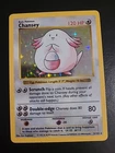 Chansey 3/102 - Base Set Shadowless (1999) Vintage WOTC Holo Rare LP