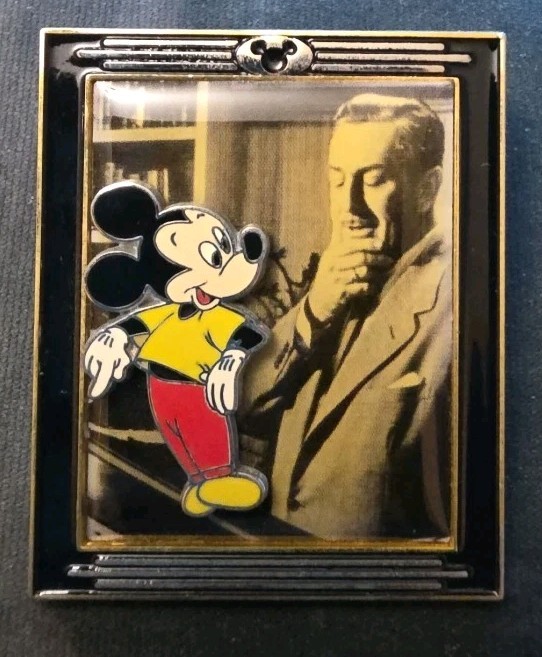 WDW Walt Disney, Mickey Mouse With Walt Frame Series #9 15314