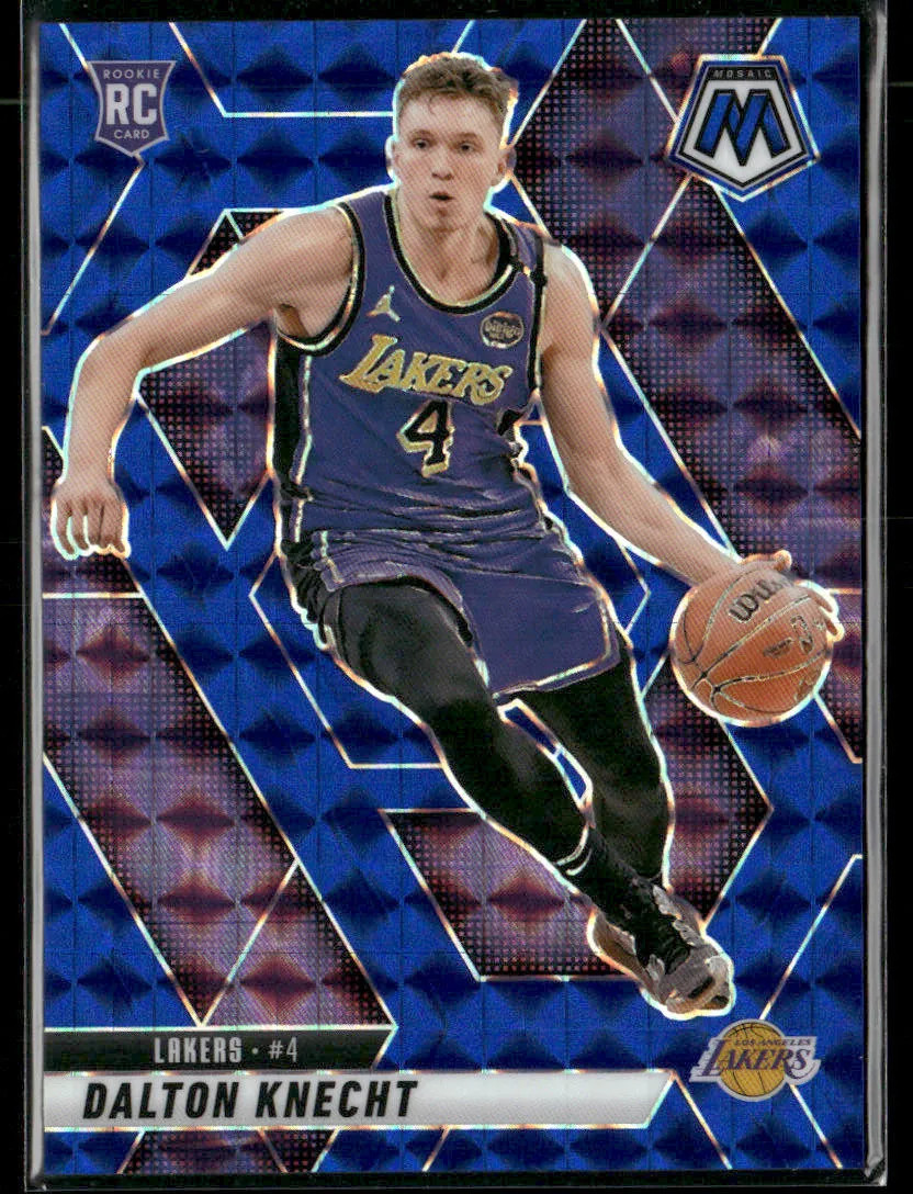 2024-25 Panini Mosaic Basketball Dalton Knecht #238 Blue Mosaic RC Rookie /199