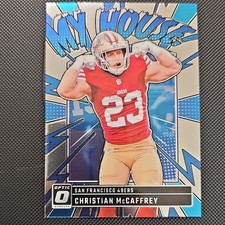 Panini 2024 Donruss Optic My House Insert Christian McCaffrey #2 49ers Football