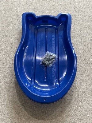Brand New Era 37  Booster Adventurer Snow Sled w/ Tow Rope Kids Plastic Toboggan