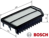 Bosch F026400445 Luftfilter Luftfiltereinsatz FüR Hyundai FüR Kia