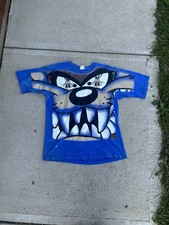 Grail 1997 Freeze Looney Tunes Taz Bugs Bunny Aop Blue T Shirt Men  s Large