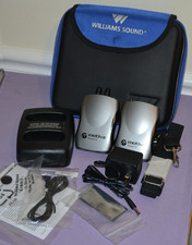 Williams Sound Motiva Personal FM System W/T36 Transmitter, R36 Receive, Charger
