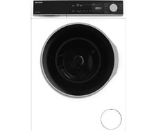 SHARP ES-NFB814AWNA-EN 8 kg 1400 Spin Washing Machine - White - REFURB-C