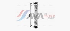 Wärmetauscher Innenraumheizung AVA Clever Choice MS6763 für MERCEDES KLASSE W246