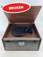  BROKEN Victrola Century Signature 6-in-1 Record Player VTA-835SB Walnut