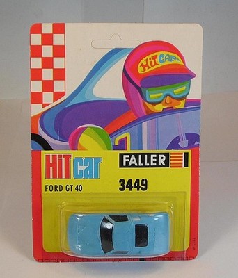 Faller Hit Car HitCar Nr. 3449 Ford GT 40 hellblau OVP 1 #1239