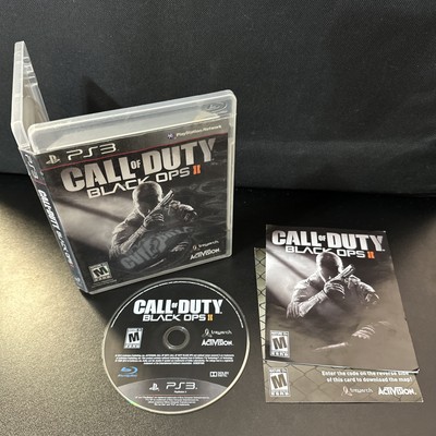 Call Of Duty Black Ops II 2 PS3 CIB Complete with Manual PlayStation 3