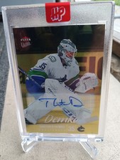 2024-25 Upper Deck Fleer Ultra Gold Rainbow Foil /3 Thatcher Demko #23 Auto