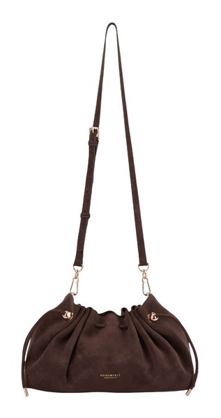 Seidenfelt Manufaktur Rena Shoulderbag Schultertasche Tasche Dark Brown Neu-image
