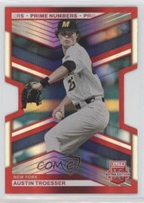 2023 Panini Elite Extra Edition Prime Numbers A Die-Cut /200 Austin Troesser 7m3