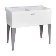 MUSTEE 27F ELMust,Laund Tub,Rect,24inx20inx12-3/4in 4ARZ3