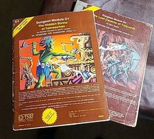 AD&D Module Lot (2) – C1 Hidden Shrine of Tamoachan + S4 Lost Caverns of...