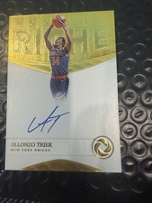 ALLONZO TRIER 2018-19 OPULENCE BASKETBALL NOUVEAU RICHE AUTO /25 - KNICKS *2004