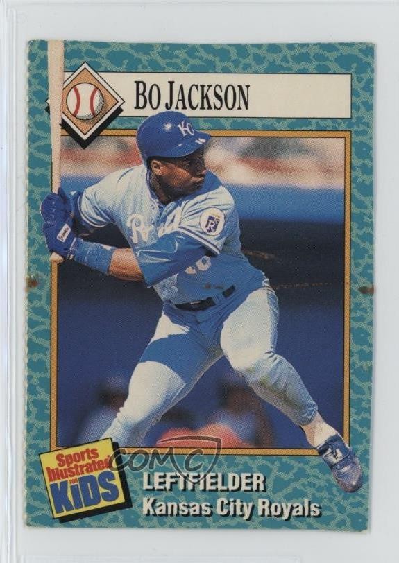 1989 Sports Illustrated for Kids Series 1 Bo Jackson #75 1a7x