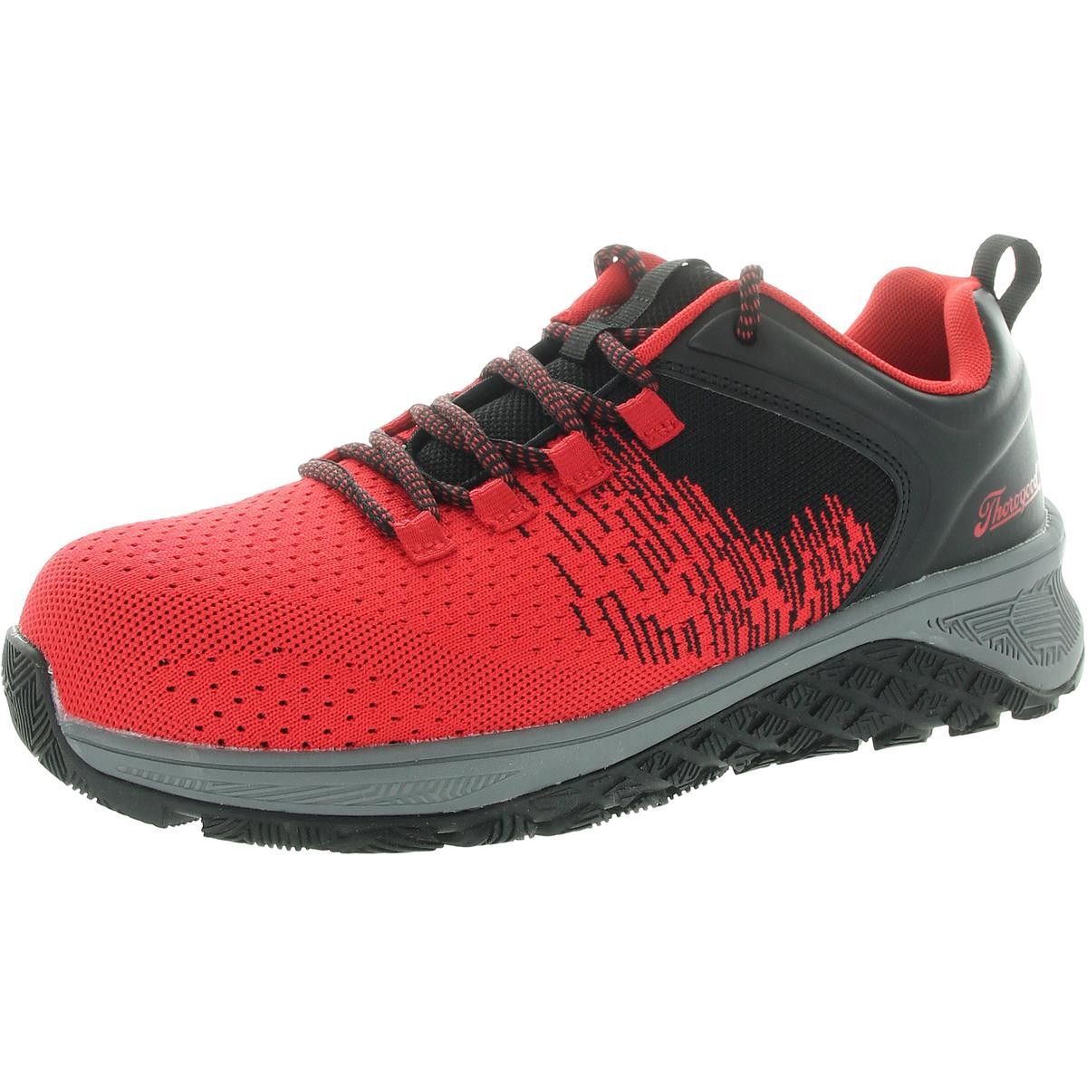 Женская рабочая и защитная обувь Thorogood из красного трикотажа 105 Medium B M BHFO 1178 4290₽