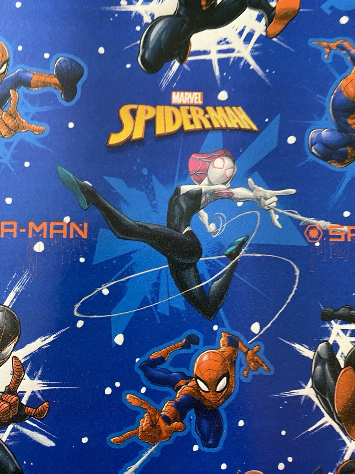 SPIDER-MAN Christmas Wrapping Paper SPIDER MAN