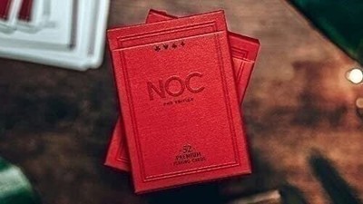 NOC Pro 2021 (Burgundy Red) Playing Cards